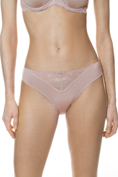 MEY (Luxurious) Трусы слипы с кружевом «New toffee»