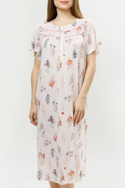 Сорочка с рюшами «Twigs Pink»