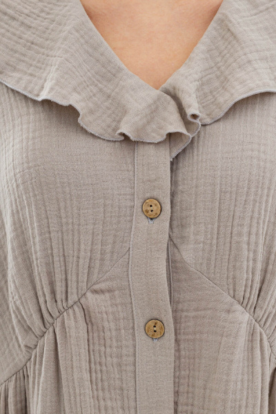 Платье с подрезом «Овсяная каша»