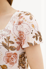 Домашнее платье «Beige biscuit»