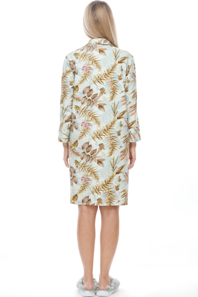 Платье-рубашка «Green Fern»