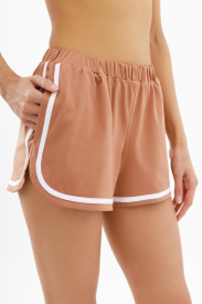 Шорты с отделкой «Мокко мусс»