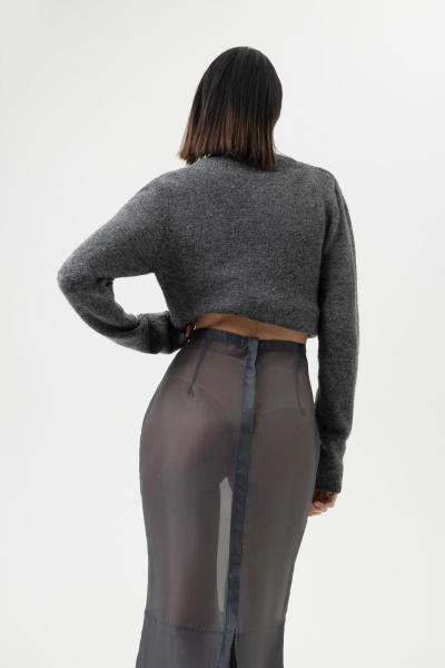 MEY (Simply better invisibles) Трусы thong с выс. талией «Cream tan»