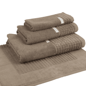 Полотенце «CARRARA» коричневый