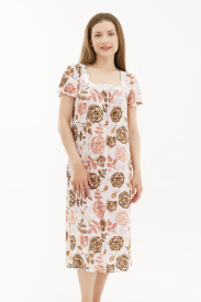 Домашнее платье «Beige biscuit»