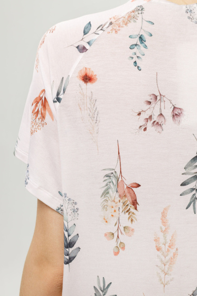 Сорочка с рюшами «Twigs Pink»